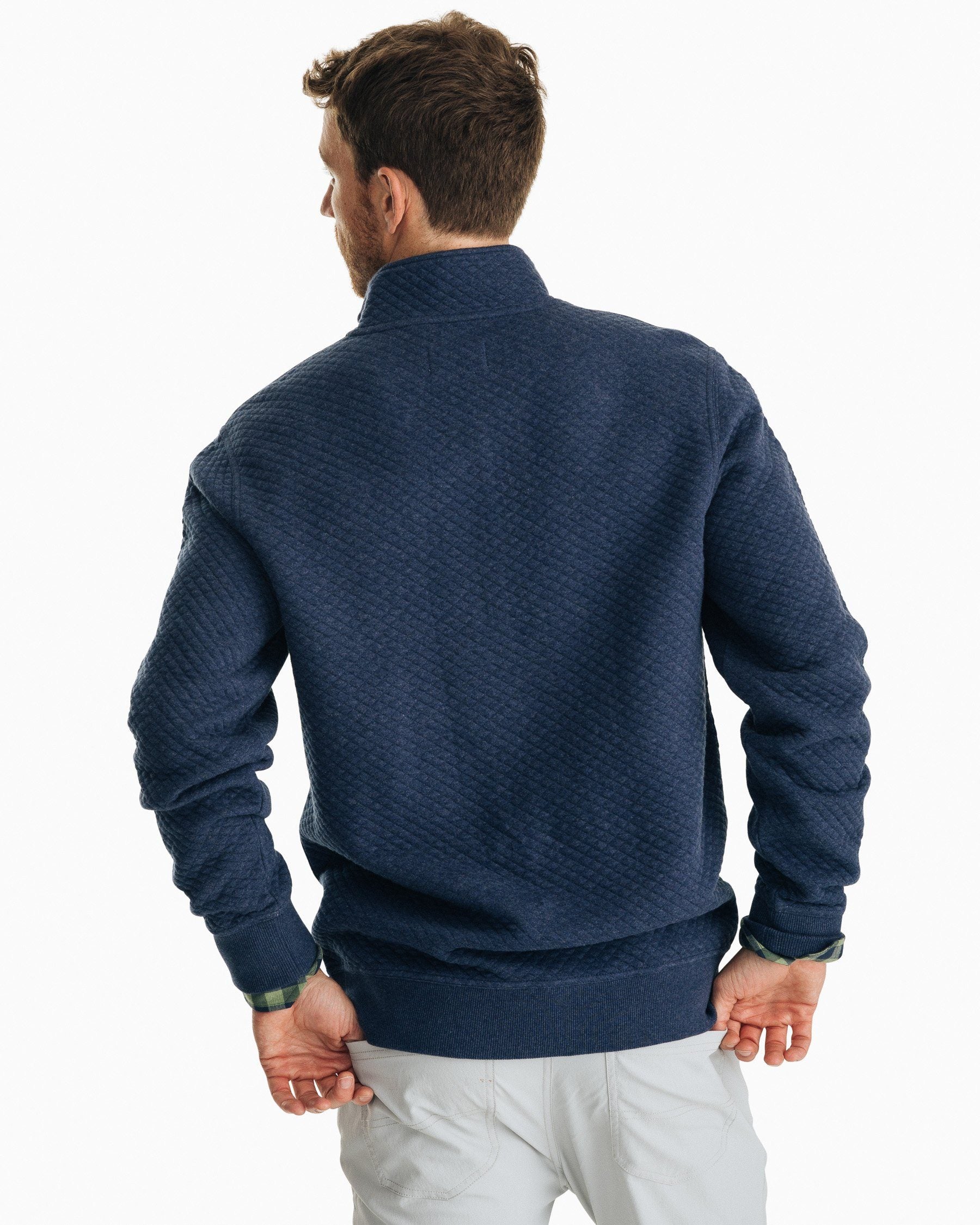 rhone quilted pullover