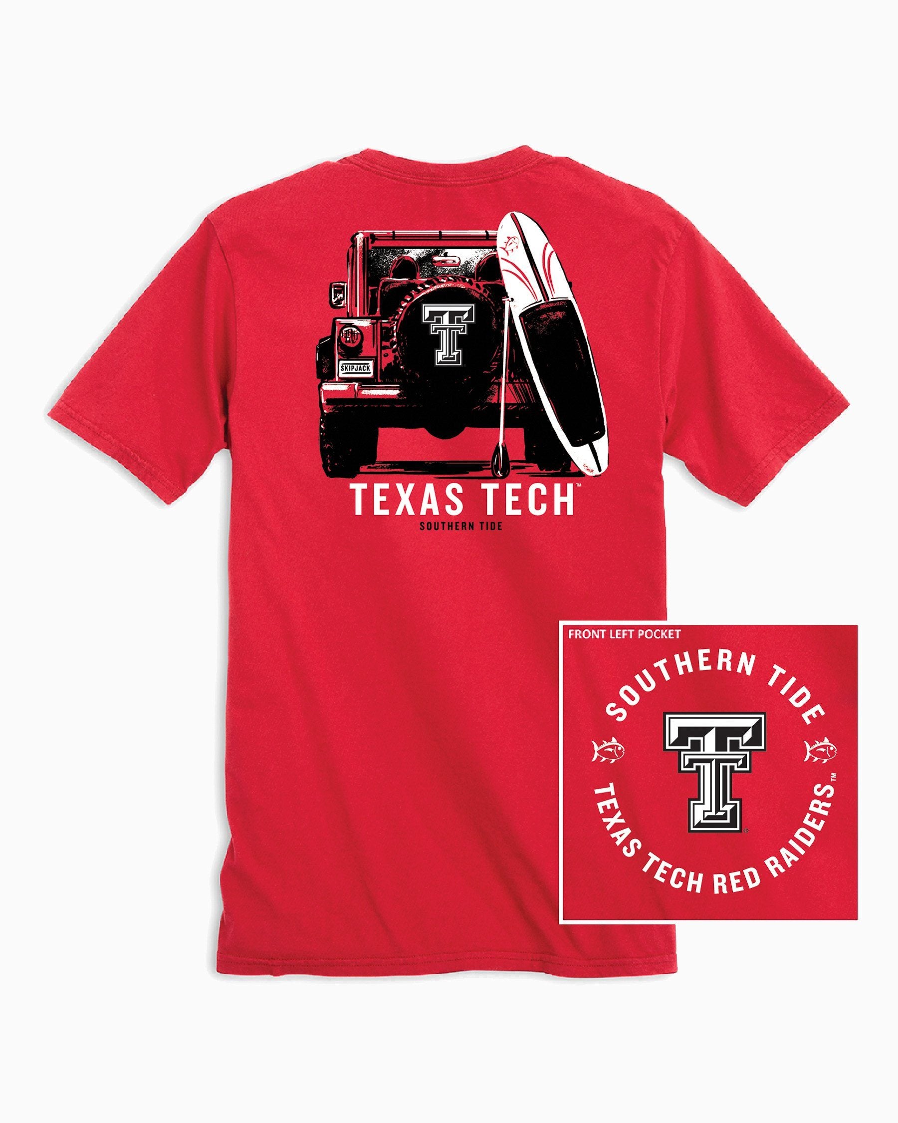 Texas Tech Red Raiders Road Trip Short Sleeve T-Shirt