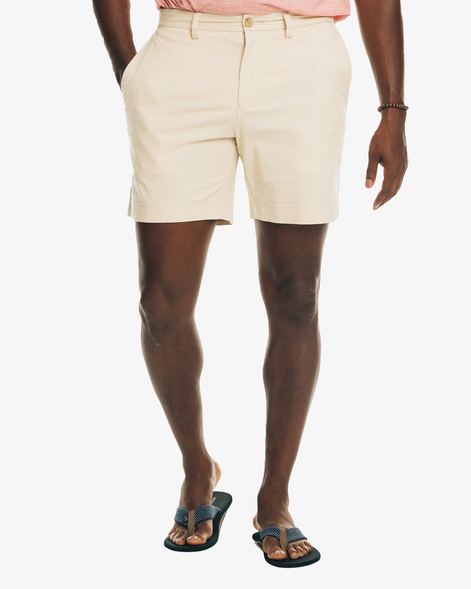 Men's 7 Inch Khaki Shorts - Channel Marker Fabric | Southern Tide