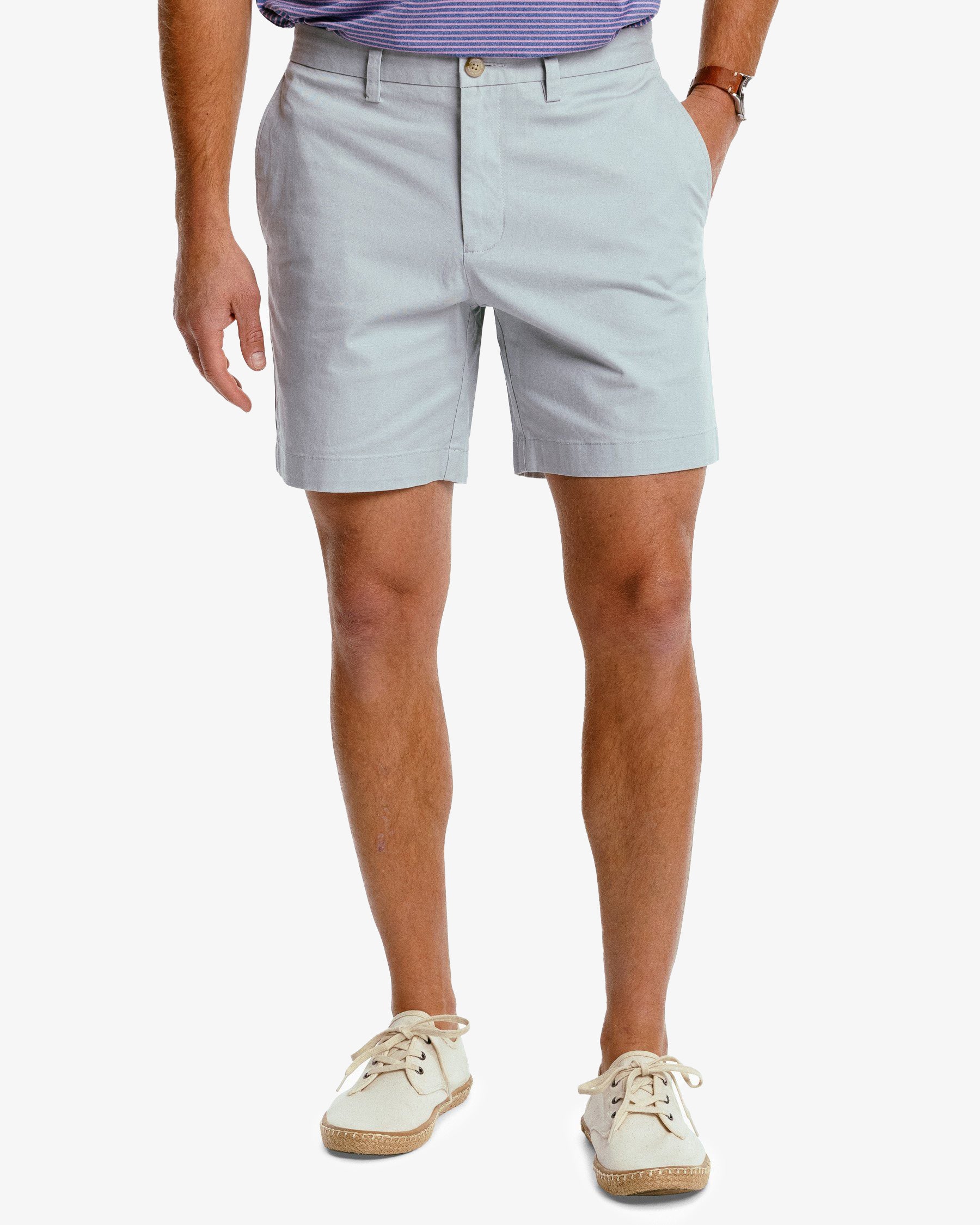 Men's 7 Inch Khaki Shorts - Channel Marker Fabric | Southern Tide