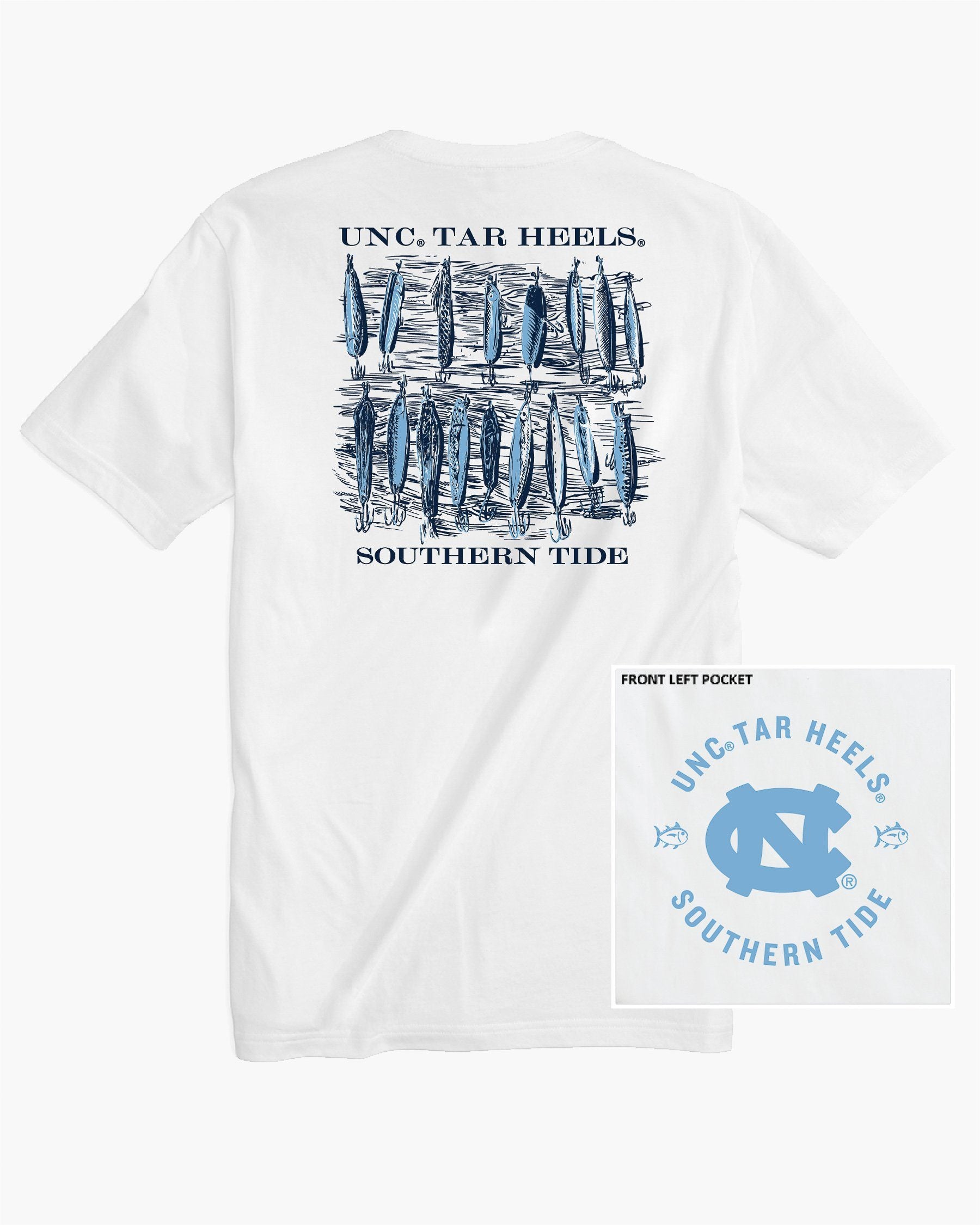 UNC Tar Heels Lures Short Sleeve T-Shirt