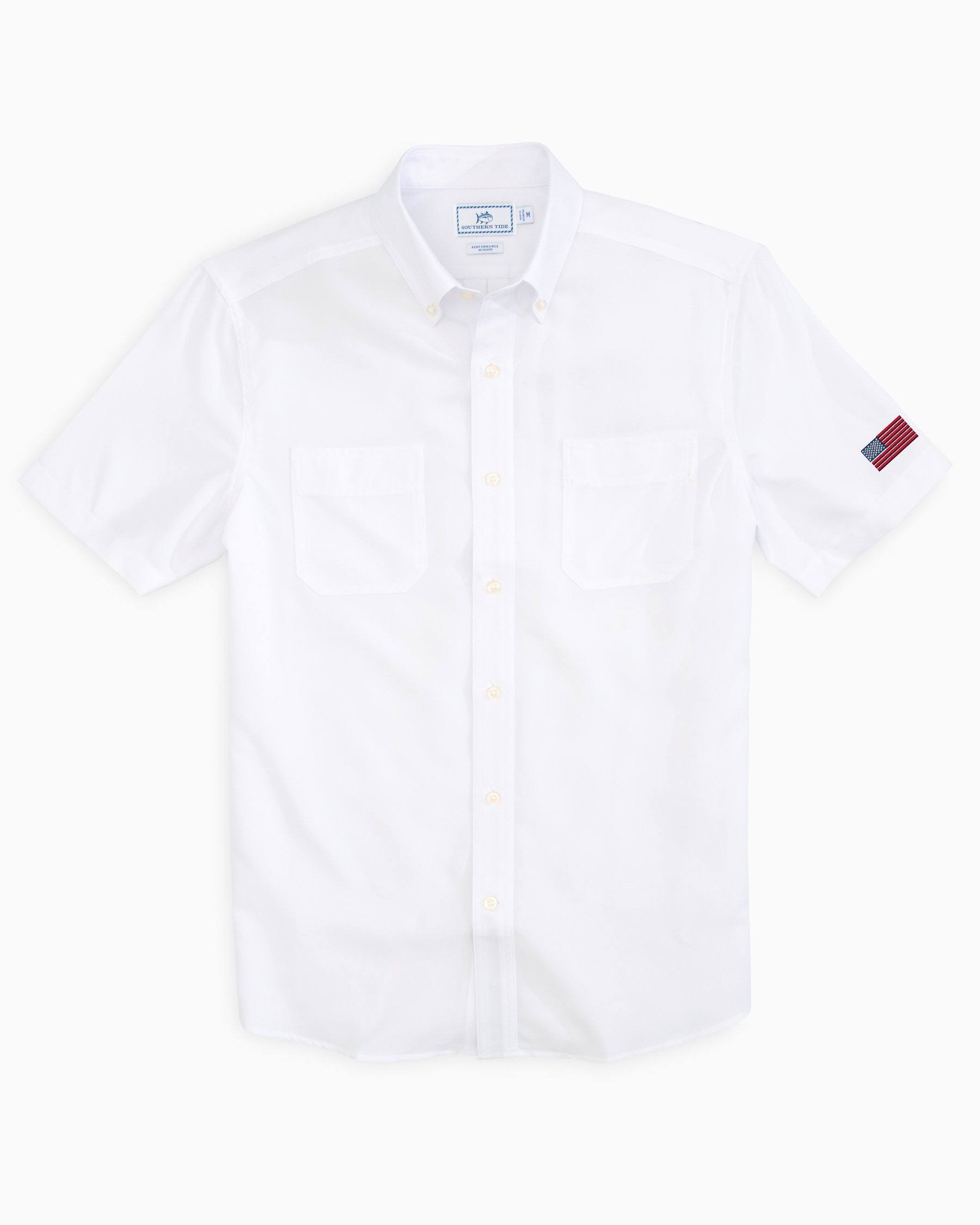 USA Short Sleeve Performance Dock Shirt