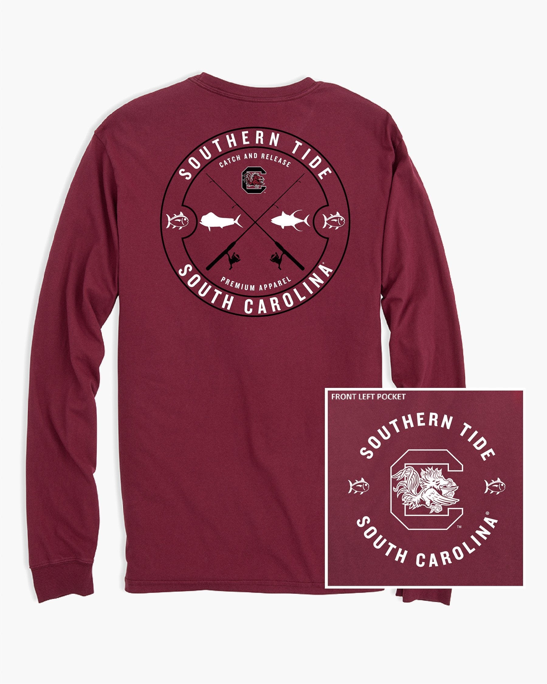 USC Gamecocks Catch and Release Long Sleeve T-Shirt