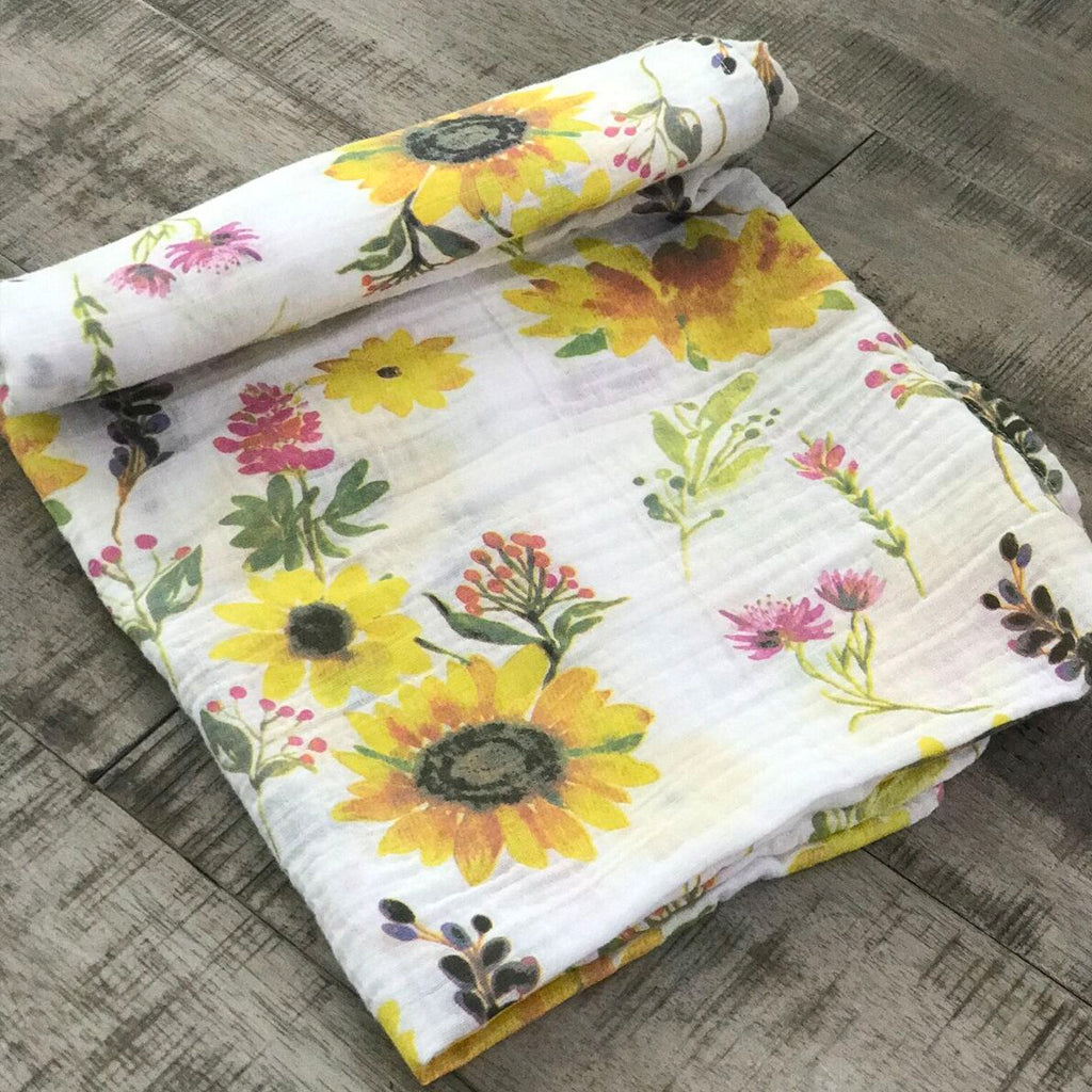 Sunflower Swaddle – Three Little Anchors