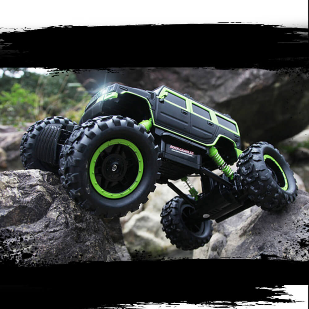 1/14 2CH 4WD Electric RTR Rock Crawler Off-road RC Car Green with LED – GP  Models