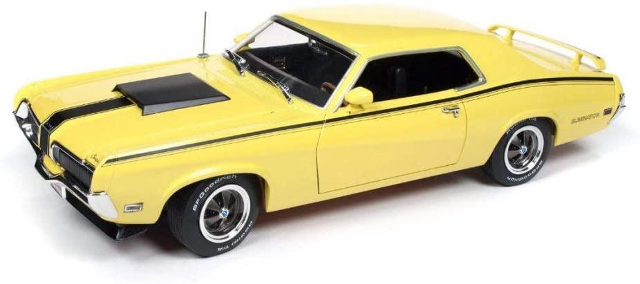 AutoWorld - 1/18 1970 Mercury Cougar Eliminator - Yellow – GP Models