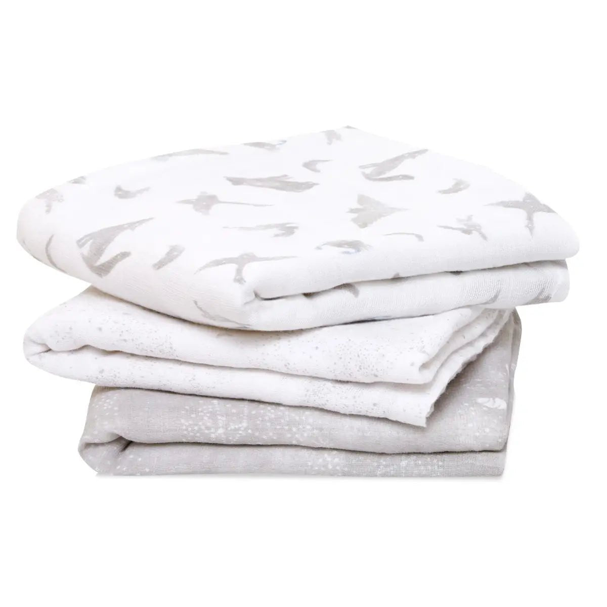 ADEN + ANAIS Musy Squares 3 Pack Cotton Muslin - Map the Stars