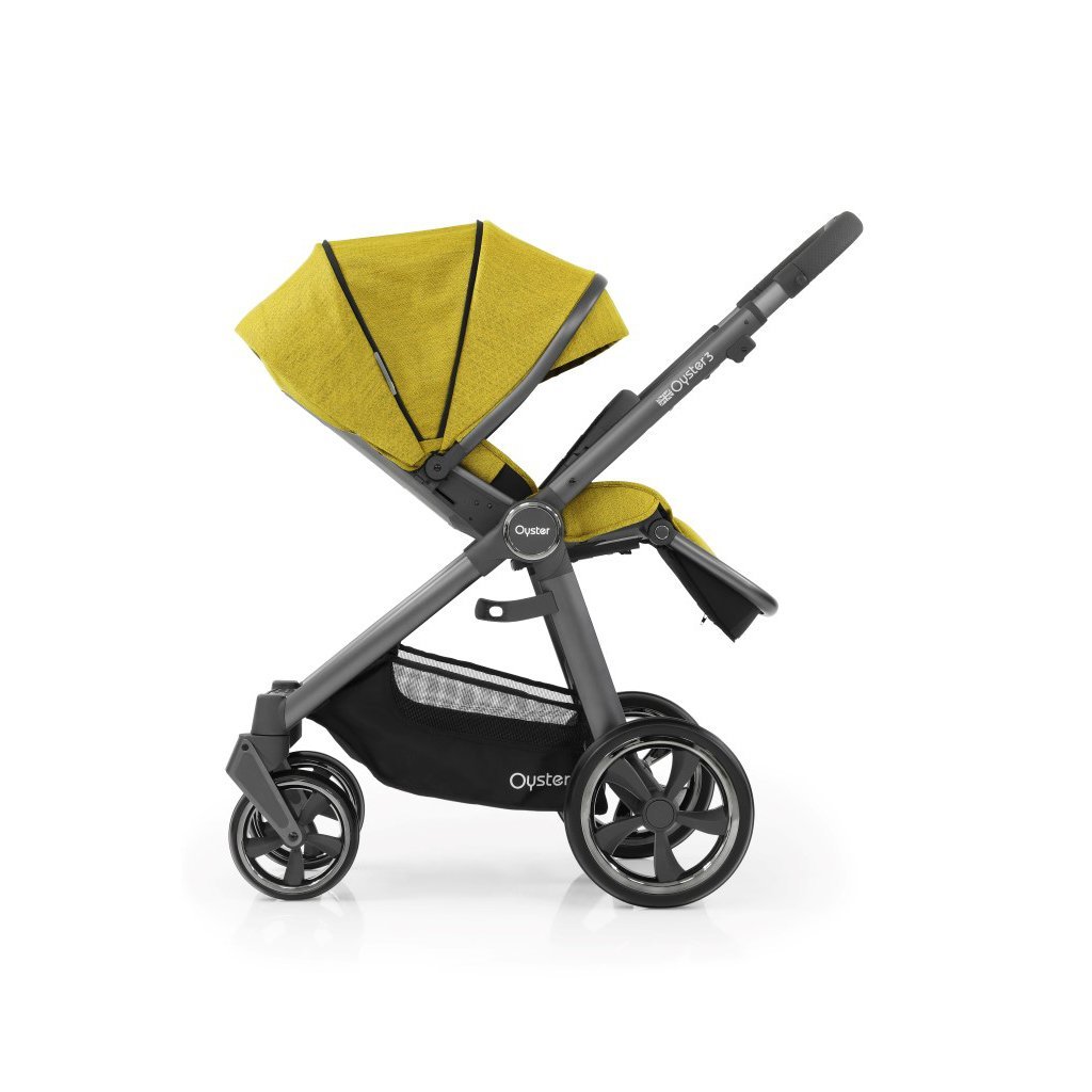 mustard pushchair