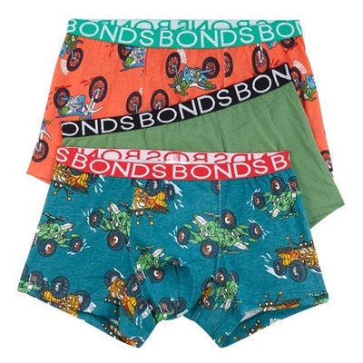 Bonds Boys/Girls Underwear Cotton Briefs (Size 8-10/Size 10-12