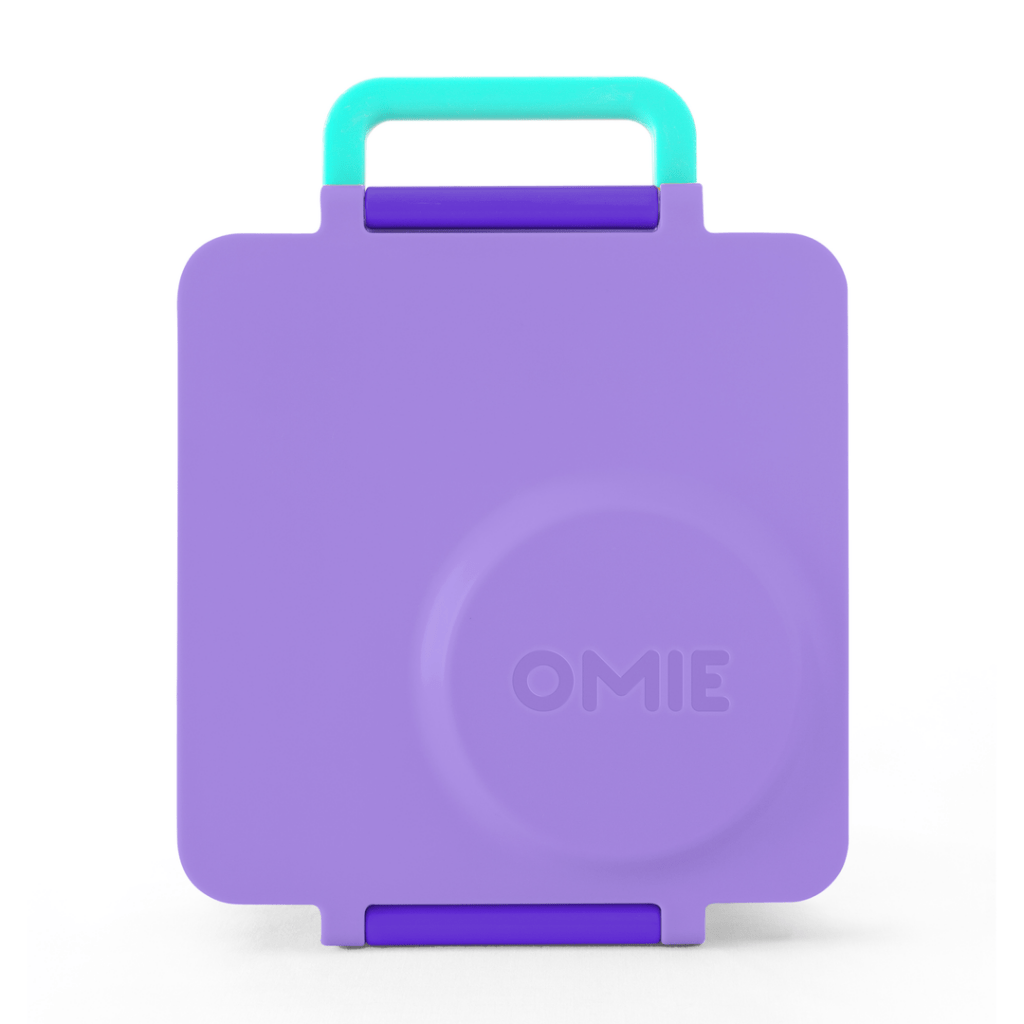 OMIEBOX Hot and Cold Bento Lunch Box - Purple Plum
