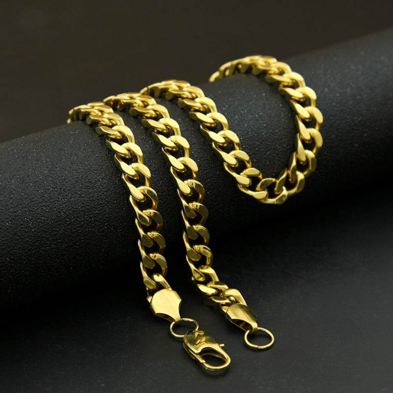 9mm Cuban Chain Link – The Gold Supply