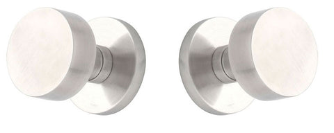 Cast Stainless Steel Round Door Knob with Round Plate EMTEK