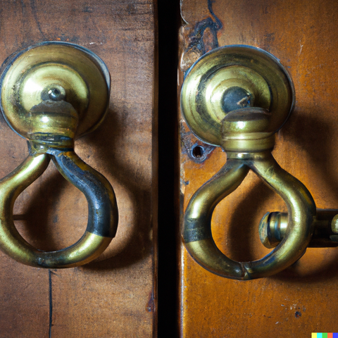 beauty of aged brass