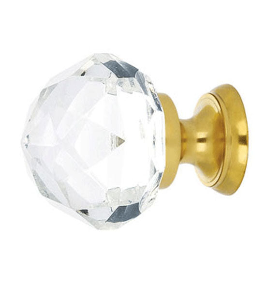 Emtek Crystal Glass Diamond Cabinet Furniture Knob