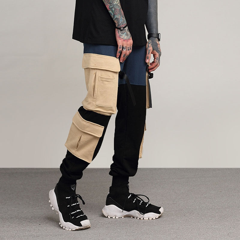 patchwork joggers