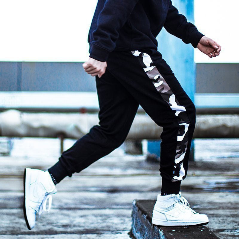 single stripe joggers