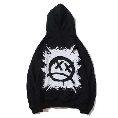 sad face hoodie