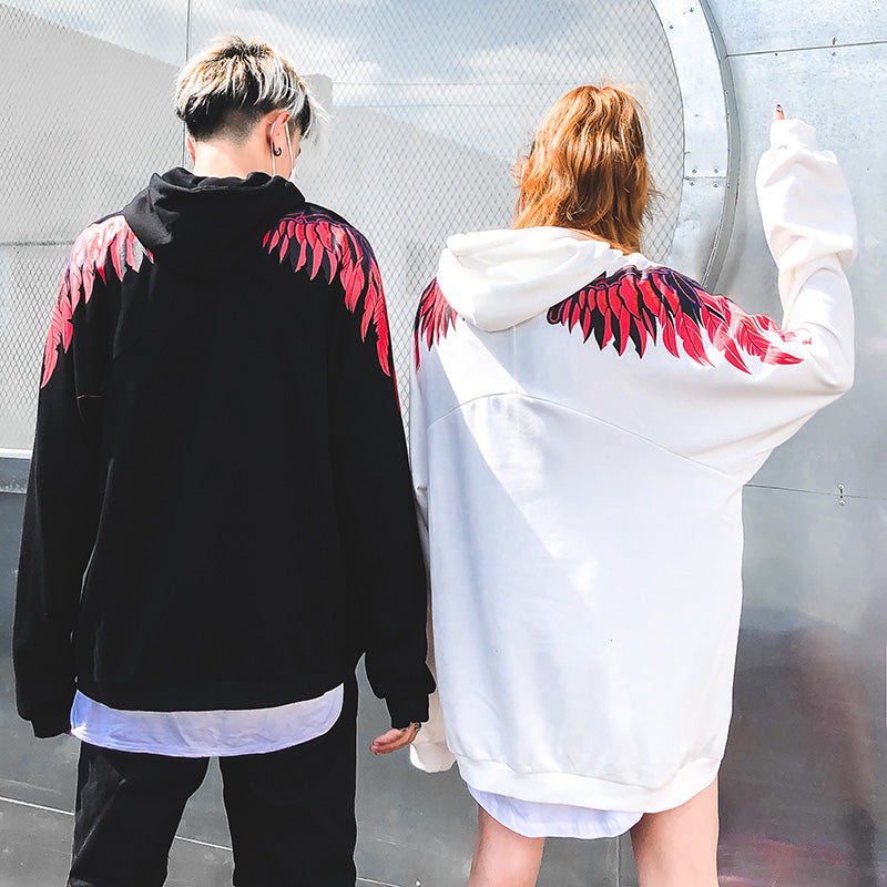 angel hoodie with wings