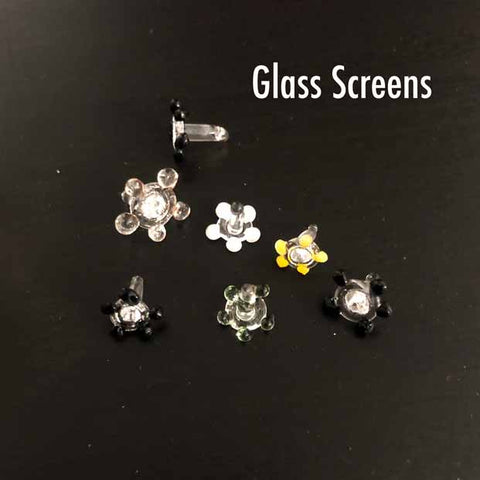 Pipe Screens, Metal and Glass Pipe Screens
