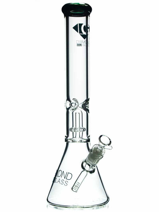 Mini Bong with Perc by Diamond — Badass Glass