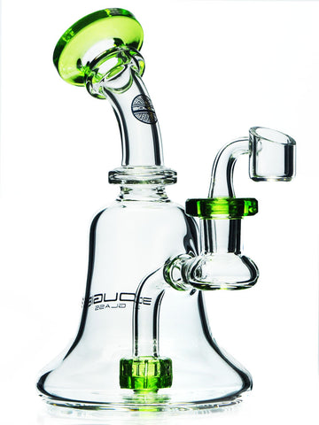 Dab Rig with Reclaim Catcher by Bougie Glass — Badass Glass