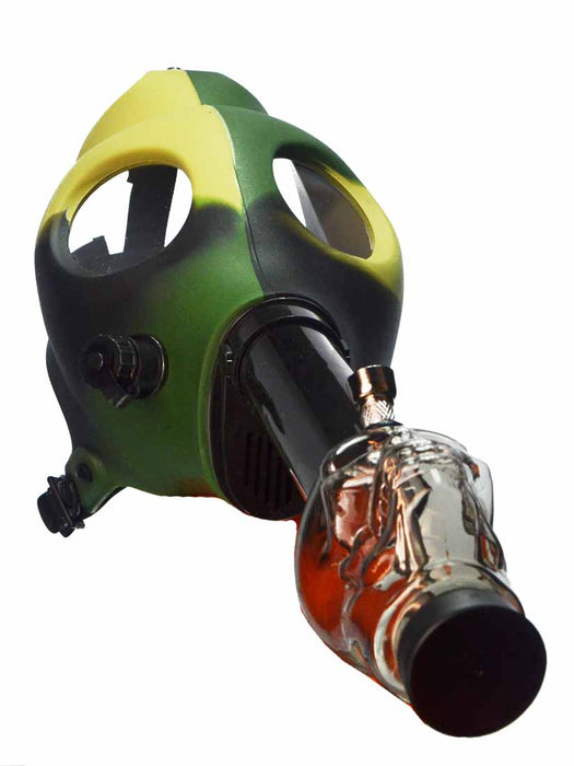jeg fandt det Bevægelig Manifest Gas Mask Bong For Sale | Amazon Bongs — Badass Glass