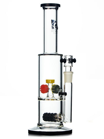 Double Gears Waterpipe By Diamond Glass