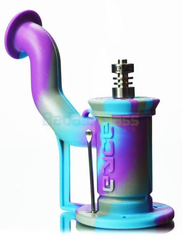 Silicone Glass Dab Bubbler — Badass Glass