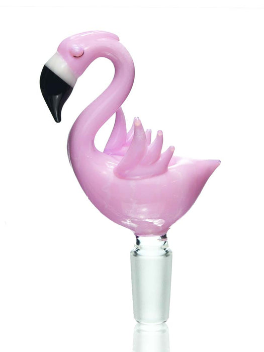 Pink Flamingo Bowl Piece By Empire Glass Bong Bowls For Sale At Badass Glass