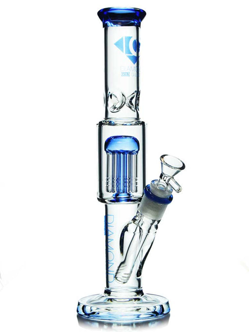 Mini Bong with Perc by Diamond — Badass Glass