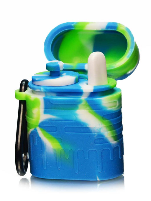 Silicone Glass Dab Bubbler — Badass Glass