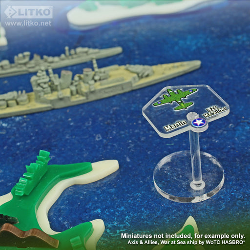 LITKO WWII Micro Air Stands | Lockheed P-38 Fighters | Axis & Allies — LITKO Game