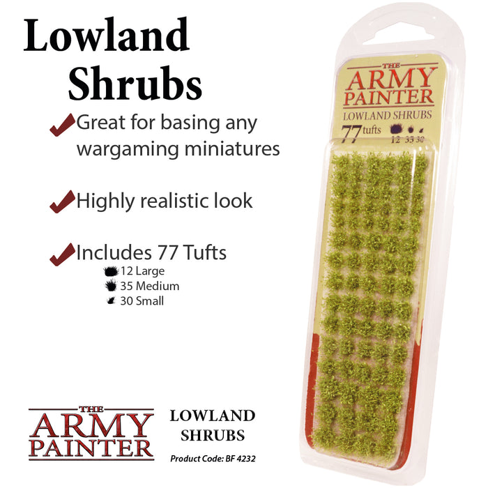 Battlefields: Lowland Shrubs-Flock and Basing Materials-LITKO Game Accessories