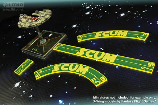 LITKO 1st Order Maneuver Gauge | X-Wing 2nd Edition | Fluorescent 