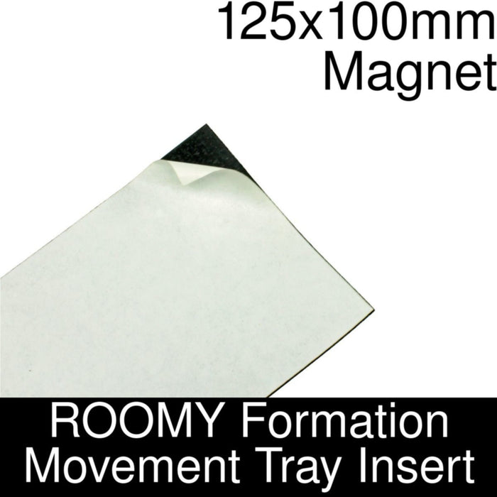 Formation Movement Tray: 125x100mm Magnet Insert for ROOMY Tray-Movement Trays-LITKO Game Accessories