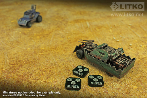 Turning Toy Cars into Combat Vehicles for Gaslands — LITKO Game Accessories