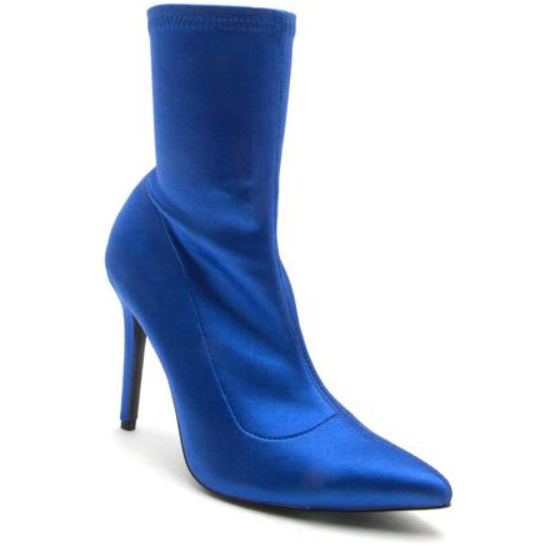 royal blue booties