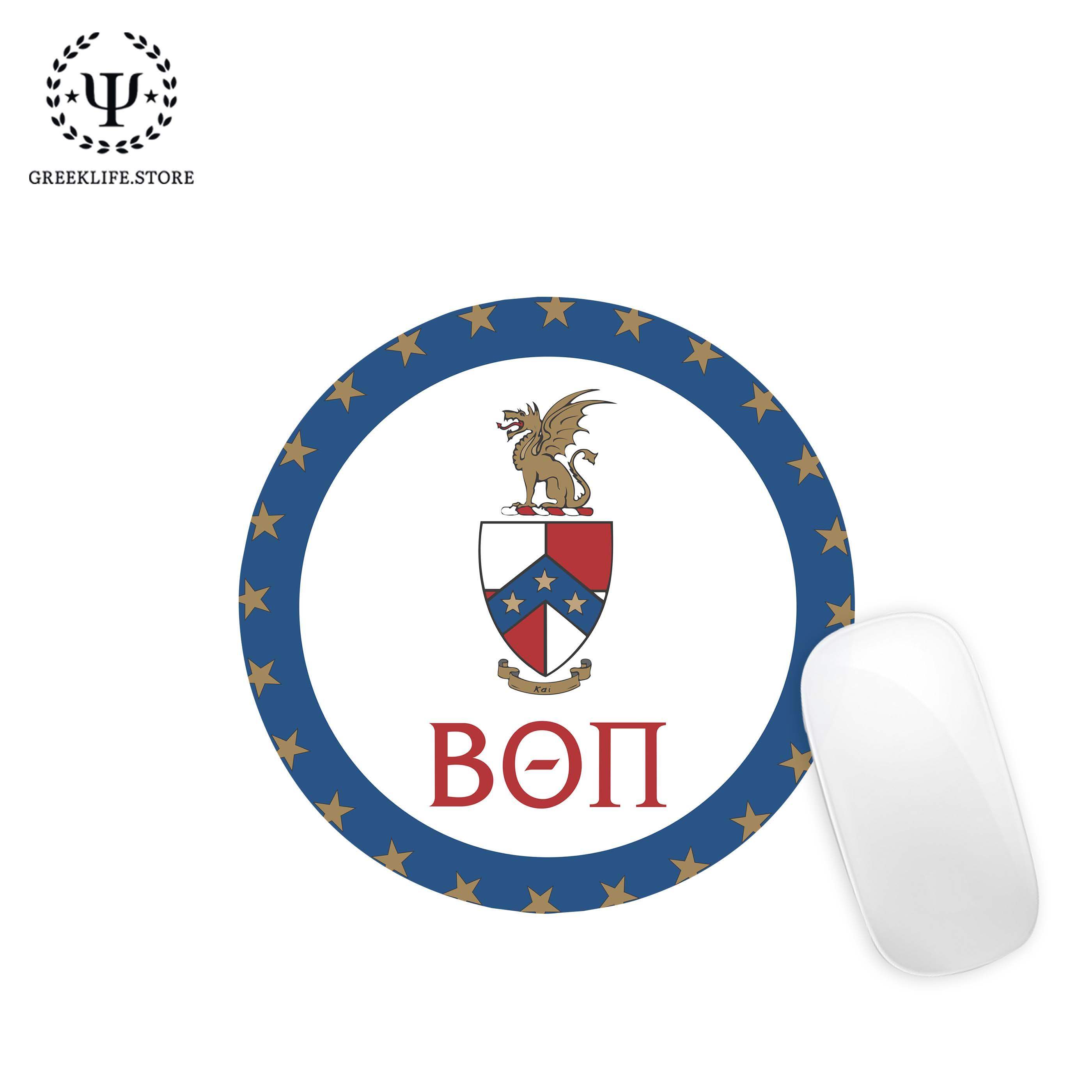 Beta Theta Pi Mouse Pad Round