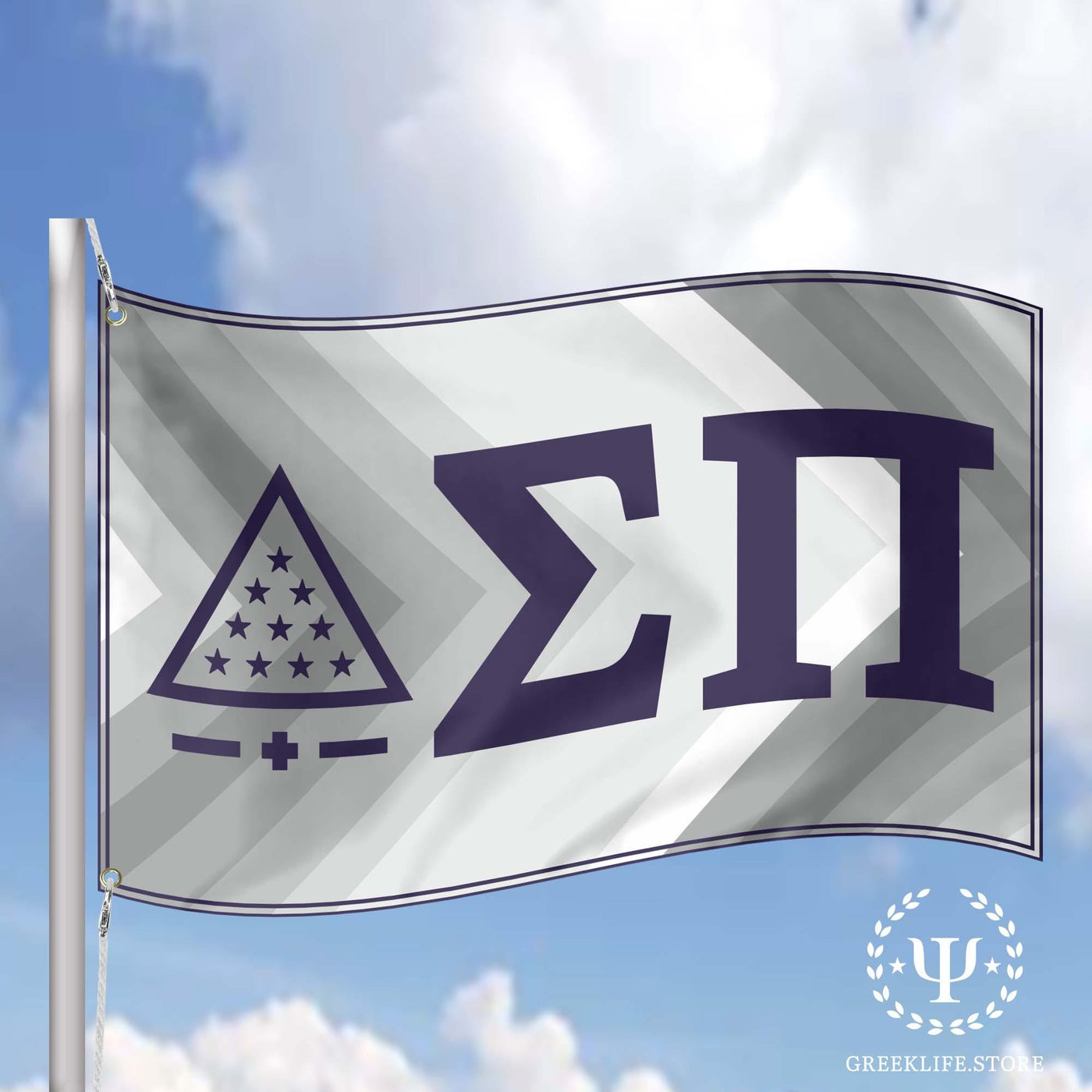 tri sigma flags