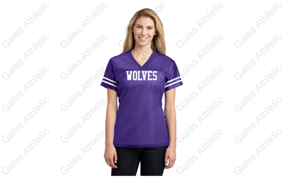 ladies football jersey