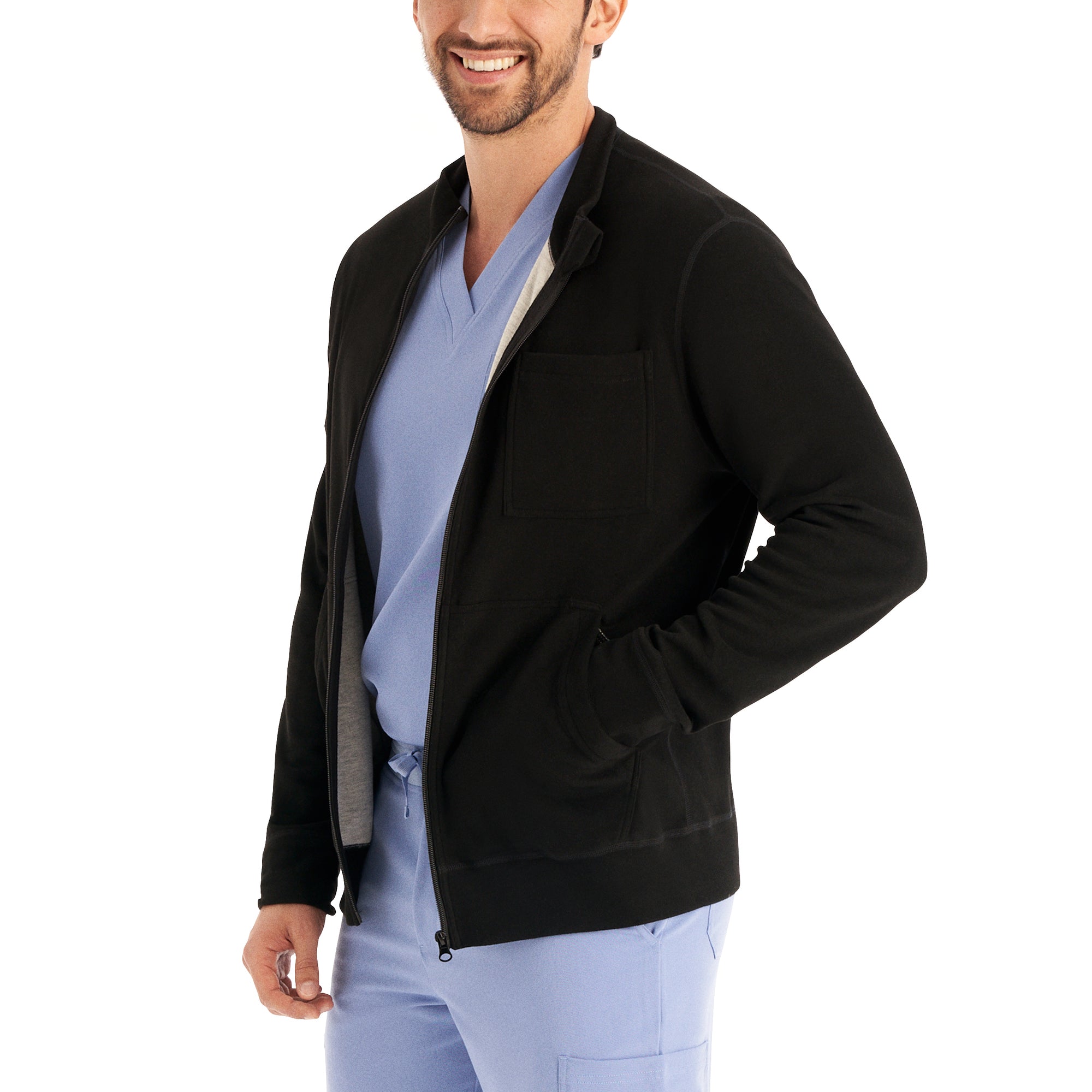 3-Pocket Warm-Up Scrub Jacket V-Tess Bomber Jacket SALE! 953