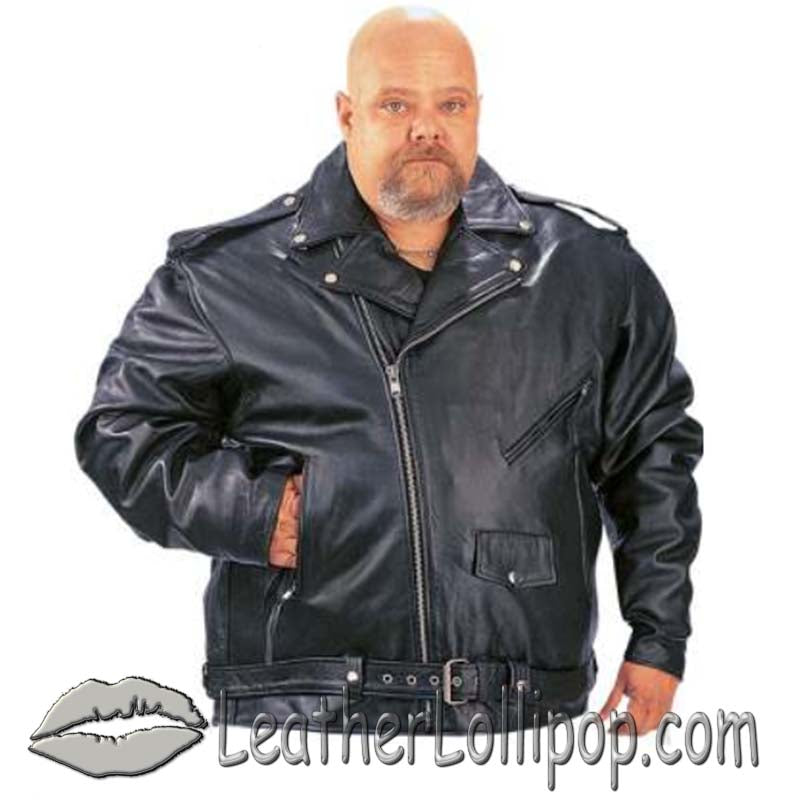 big size leather jackets