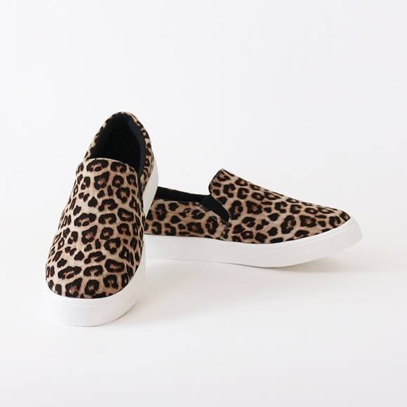 soda leopard slip ons