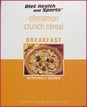 CINNAMON CRUNCH (or Cinnamon Crisp) CEREAL 721 Just $7.92/box 40% Off (24 boxes/case 7 servings/box normally $13.25/box) (DHS) Made by Robard Advanced Health Systems