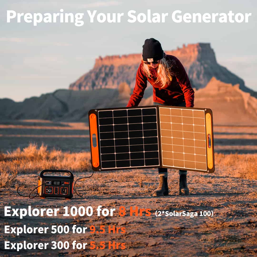 Jackery SolarSaga 100W Solar Panel