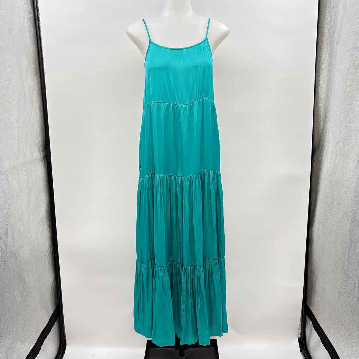  Joie Women's Size 2 Teal Solid Dress