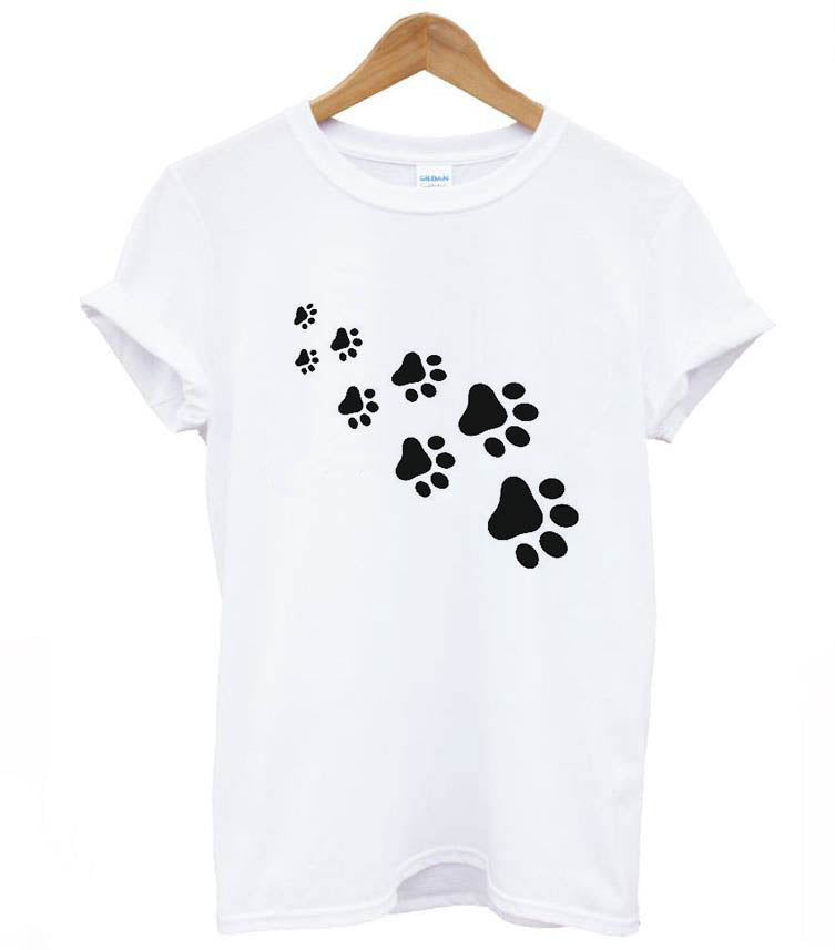 paw print t shirt