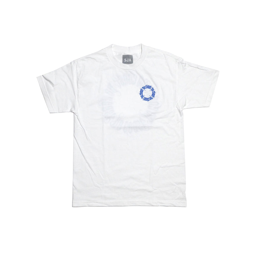 SJA x Miller's Meats - White T-Shirt – Secret Journey