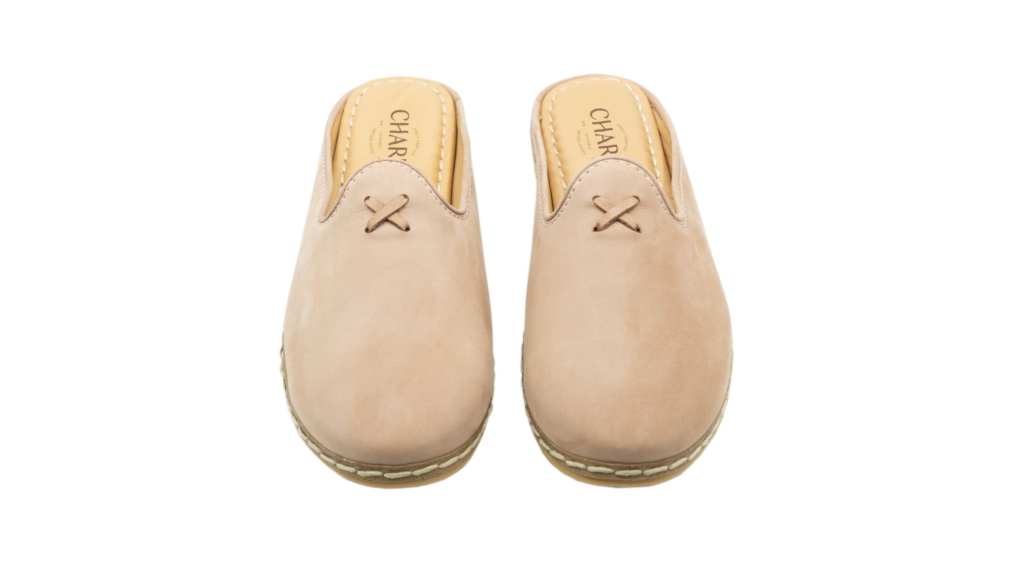 Safari Suede Mule Shoes