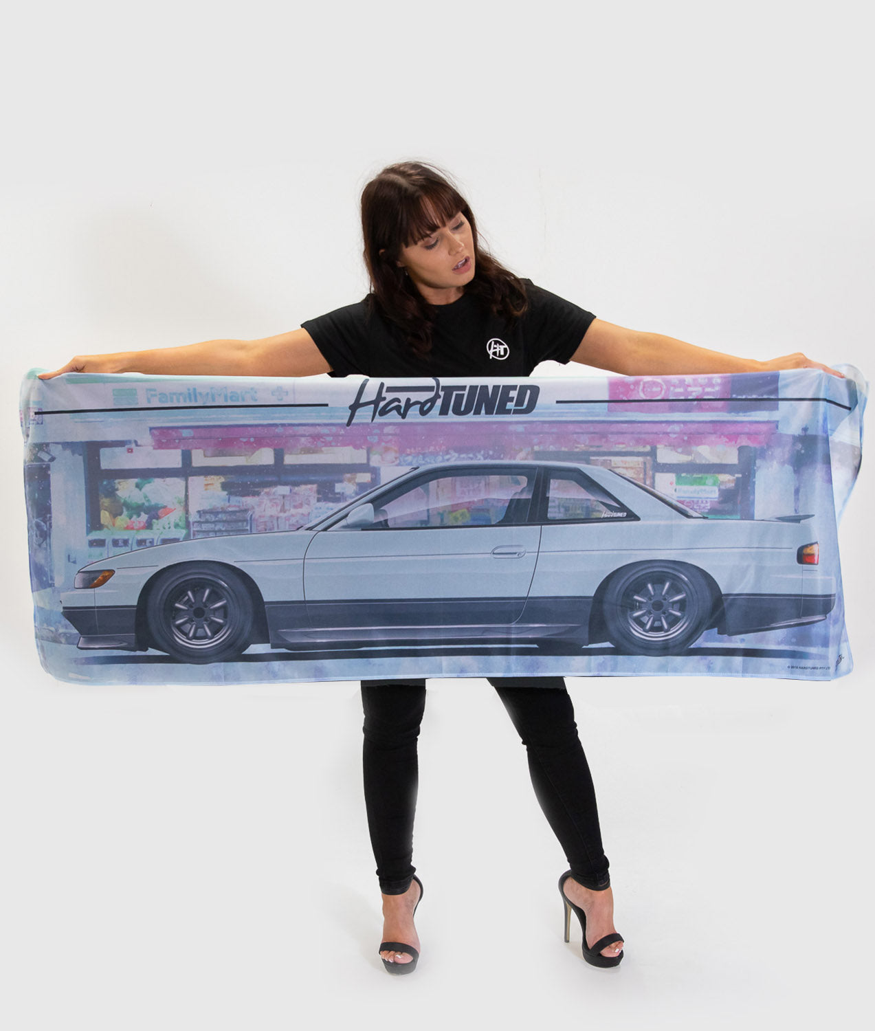 Nissan Silvia S13 Workshop Flag Hardtuned Car Clothing Racewear